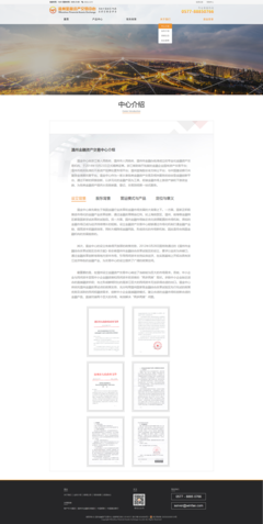 網(wǎng)頁(yè)設(shè)計(jì)-溫州金融交易中心